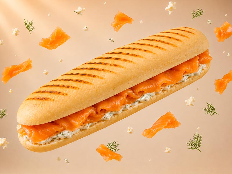 Panini Saumon